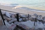 Stairs to the beach at Casa Habana San Felipe Mexico Rental house